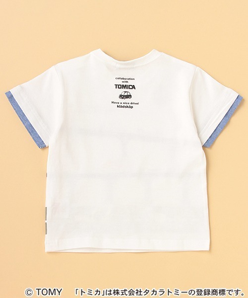 kladskap(クレードスコープ)の「【トミカ】働く車半袖Tシャツ(Tシャツ/カットソー・キッズ・オフホワイト/ライトグリーン・80cm/90cm/110cm/100cm/120cm)」の5枚目の写真