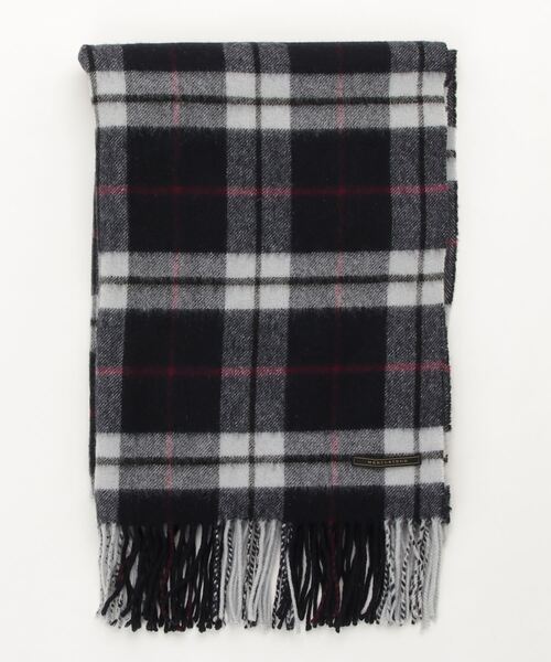 セール ブランド古着 チェック柄ストール ストール ショール Mercuryduo マーキュリーデュオ のファッション通販 Zozoused