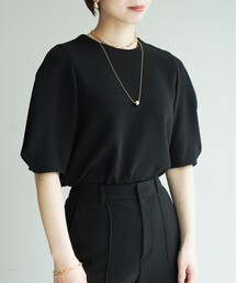 UNTITLED | SETUP/デザイン袖 Tブラウス【洗える】(シャツ/ブラウス)