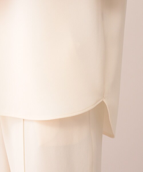 UNTITLED（アンタイトル）の「◆【美人百花掲載】デザイン袖 Tブラウス＜SETUP／洗える＞（シャツ/ブラウス・レディース・ブラック/オフホワイト/グレー系その他・02/03/01/00/04/48/44）」の11枚目の写真