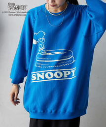 【PEANUTS / ピーナッツ】別注 HALF SLEEVE スウェット