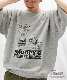 【PEANUTS / ピーナッツ】別注 HALF SLEEVE スウェット