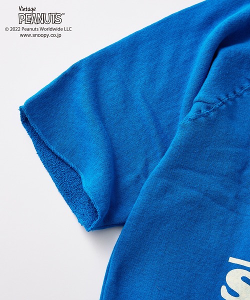 ◆【PEANUTS/ピーナッツ】別注HALFSLEEVEスウェット