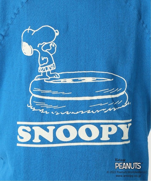 ◆【PEANUTS/ピーナッツ】別注HALFSLEEVEスウェット