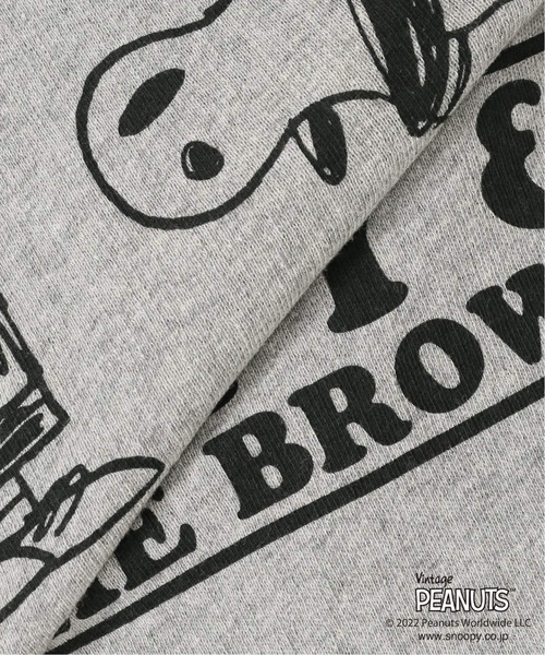 ◆【PEANUTS/ピーナッツ】別注HALFSLEEVEスウェット