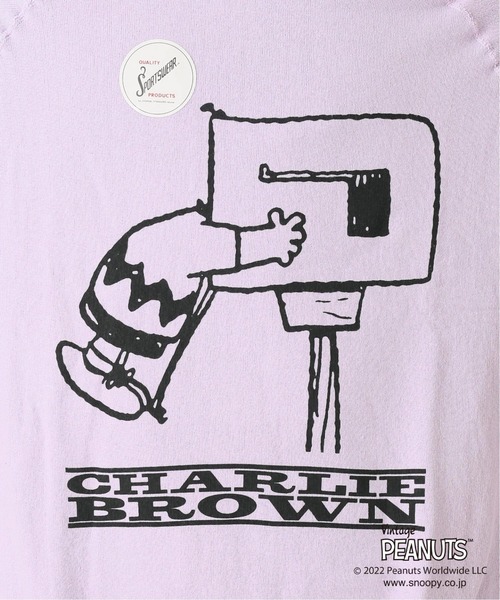 ◆【PEANUTS/ピーナッツ】別注HALFSLEEVEスウェット