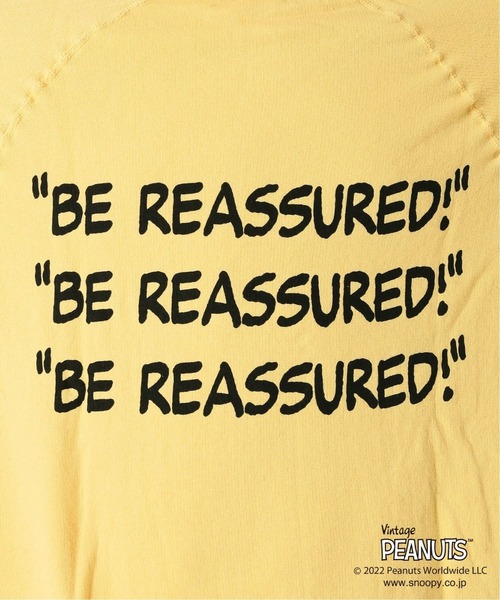 ◆【PEANUTS/ピーナッツ】別注HALFSLEEVEスウェット