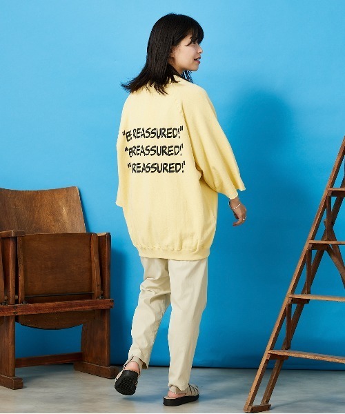 ◆【PEANUTS/ピーナッツ】別注HALFSLEEVEスウェット