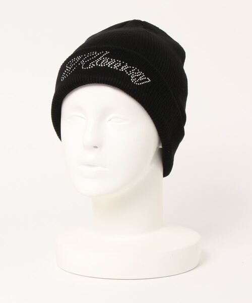 SPINNS(スピンズ)の「HONEYロゴ ニットキャップ(ニットキャップ/ビーニー・レディース・ホワイト/ブラック・ONESIZE)」の8枚目の写真
