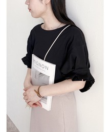 reca | タック入り半袖カットソー(Tシャツ/カットソー)