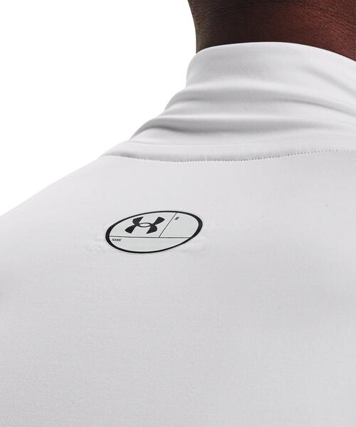 UNDER ARMOUR（アンダーアーマー）の「UAヒートギアアーマー コンプレッション ロングスリーブ モック シャツ（トレーニング/メンズ）（Tシャツ/カットソー・メンズ・ネイビー/ホワイト/ダークグレー/レッド/ブラック/ブルー・L/S/XL/M/XXL/3XL）」の18枚目の写真