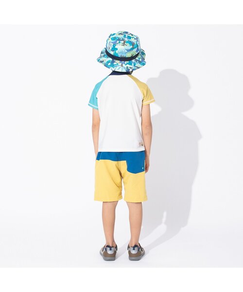 BREEZE（ブリーズ）の「半袖ラッシュガード_UVカット（ラッシュガード・キッズ・ブラック/レインボー/ブルー/ピンク/ネイビー・140/100/120/130/80/110/90）」の11枚目の写真