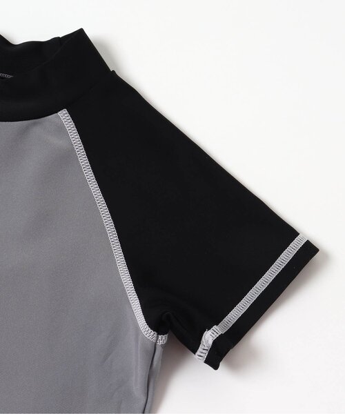 BREEZE（ブリーズ）の「半袖ラッシュガード_UVカット（ラッシュガード・キッズ・ブラック/レインボー/ブルー/ピンク/ネイビー・140/100/120/130/80/110/90）」の16枚目の写真