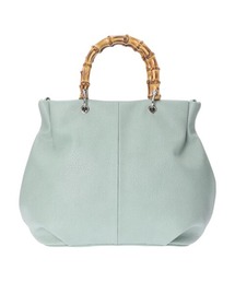 Green　Parks | ・バンブーハンドルラウンドバッグ(トートバッグ)