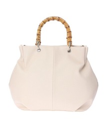 Green　Parks | ・バンブーハンドルラウンドバッグ(トートバッグ)