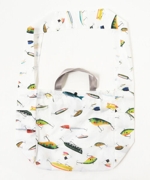 BEAMS BOY（ビームスボーイ）の「＜WOMEN＞Columbia × BEAMS / 別注 PFG Bonre Forest Packable Shoulder Tote（ショルダーバッグ・レディース・ホワイト・FREE）」の16枚目の写真