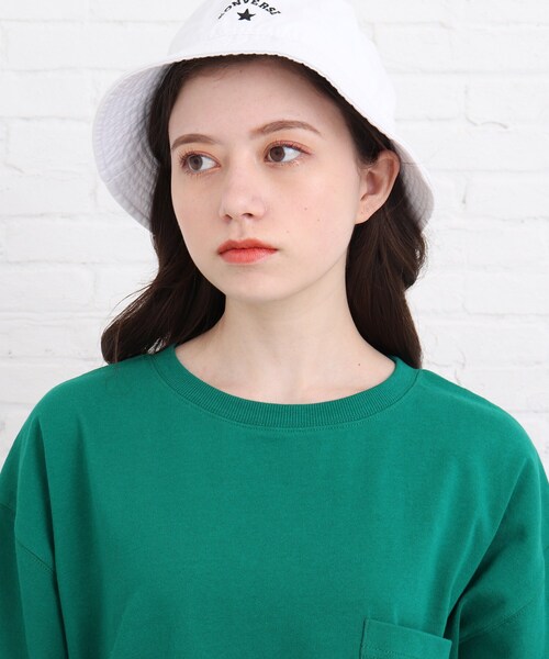 Cutie Blonde(キューティーブロンド)の「◆バックロゴBIGTシャツ(Tシャツ/カットソー・レディース・オフホワイト/キャメル/グリーン/ブラック・00)」の15枚目の写真