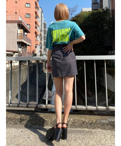 EMODA（エモダ）の「ハイウエストスリットスカート（スカート・レディース・ブラック/グレー/ブルー/その他・SMALL/MEDIUM）」の15枚目の写真