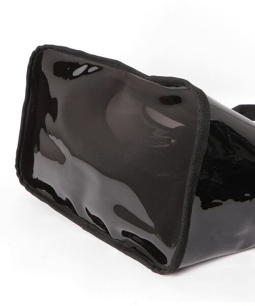 CECIL McBEE(セシルマクビー)の「CECIL McBEE green クリアトートバッグ GOLF(トートバッグ・レディース・ブラック/ピンク・FREE)」の4枚目の写真