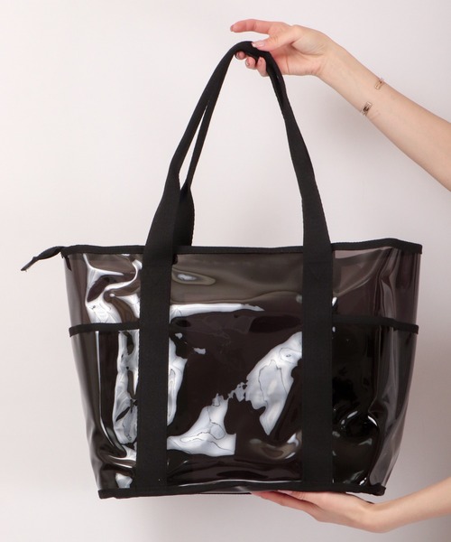 CECIL McBEE(セシルマクビー)の「CECIL McBEE green クリアトートバッグ GOLF(トートバッグ・レディース・ブラック/ピンク・FREE)」の14枚目の写真