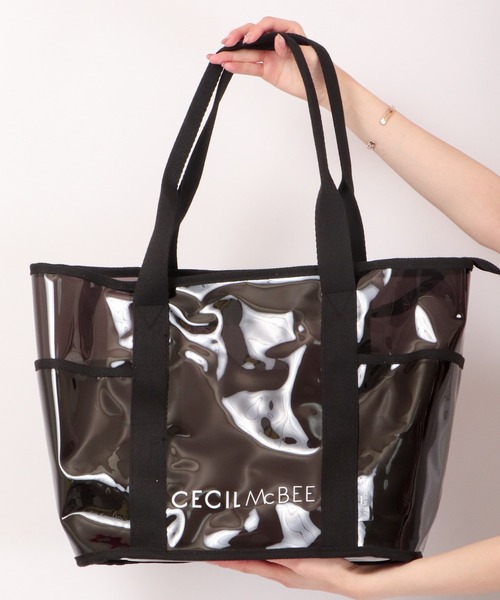 CECIL McBEE(セシルマクビー)の「CECIL McBEE green クリアトートバッグ GOLF(トートバッグ・レディース・ブラック/ピンク・FREE)」の12枚目の写真