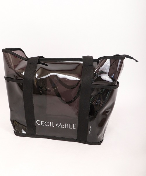 CECIL McBEE(セシルマクビー)の「CECIL McBEE green クリアトートバッグ GOLF(トートバッグ・レディース・ブラック/ピンク・FREE)」の7枚目の写真