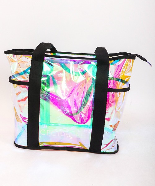 CECIL McBEE(セシルマクビー)の「CECIL McBEE green クリアトートバッグ GOLF(トートバッグ・レディース・ブラック/ピンク・FREE)」の15枚目の写真