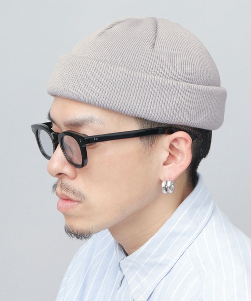 Mr.COVER（ミスターカバー）の「日本製 3WAY ロール ニットキャップ  （ロールキャップ・ミドルワッチ・シングルワッチ） 抗菌防臭効果・オーガニックコットン使用（ニットキャップ/ビーニー・メンズ・ブラック/ブルー/ブラウン/グリーン/アーミー/グレー/ネイビー/オフホワイト/オレンジ/ブルー系その他/ブラック系その他/ダークブラウン/チャコールグレー/アッシュグレー/ライトブラウン/チャコール・FREE）」の5枚目の写真