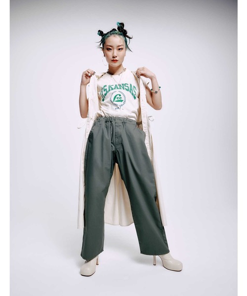 Lee（リー）の「【Lee】「Flee easy」イージーパンツ（その他パンツ・メンズ・オリーブ・フリー）」の5枚目の写真