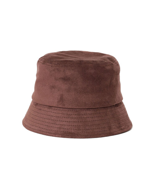 Ray BEAMS(レイビームス)の「Ray BEAMS / フェイク スエード バケット ハット(ハット・レディース・ブラック/ブラウン/ピンク・ONE SIZE)」の13枚目の写真