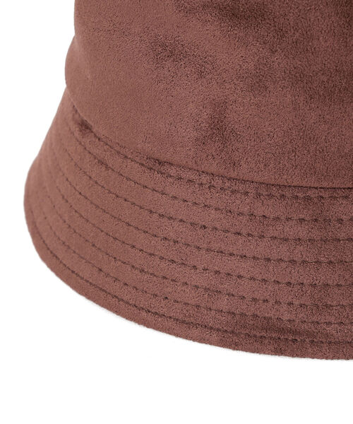 Ray BEAMS(レイビームス)の「Ray BEAMS / フェイク スエード バケット ハット(ハット・レディース・ブラック/ブラウン/ピンク・ONE SIZE)」の14枚目の写真
