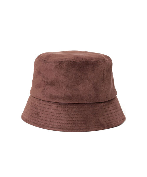 Ray BEAMS(レイビームス)の「Ray BEAMS / フェイク スエード バケット ハット(ハット・レディース・ブラック/ブラウン/ピンク・ONE SIZE)」の16枚目の写真