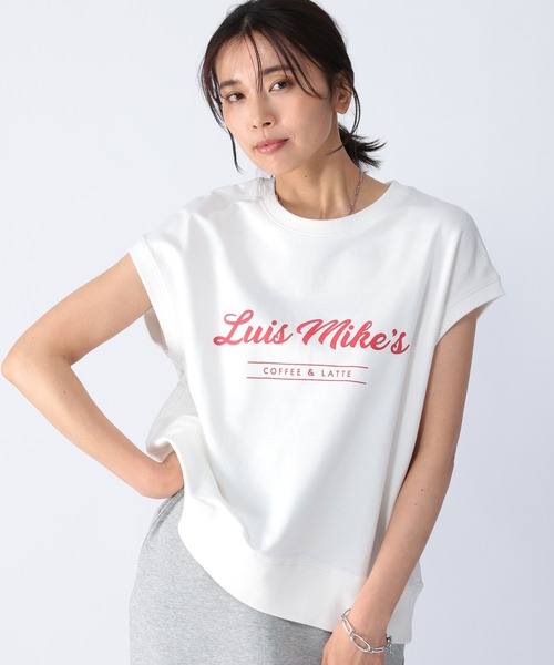 BARNYARDSTORM（バンヤードストーム）の「BARNYARDSTORM / コットンインレイプルオーバー（Tシャツ/カットソー・レディース・ホワイト/グレー・1/0）」の11枚目の写真