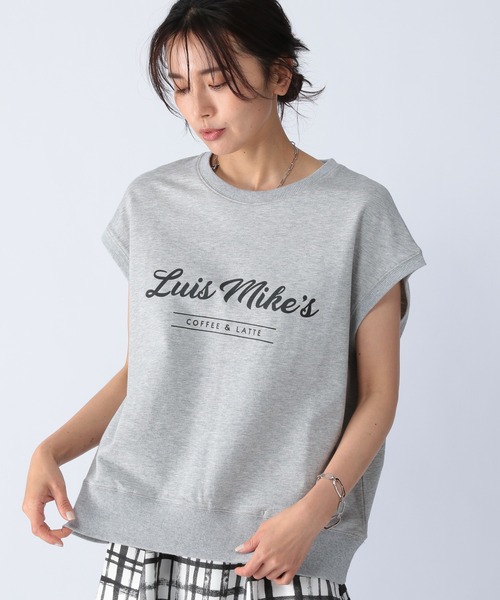 BARNYARDSTORM（バンヤードストーム）の「BARNYARDSTORM / コットンインレイプルオーバー（Tシャツ/カットソー・レディース・ホワイト/グレー・1/0）」の5枚目の写真