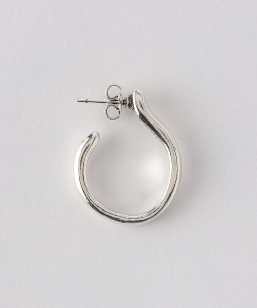 VELATTI（ヴェラッティ）の「【別注】＜VELATTI＞フープ ピアス（ピアス（両耳用）・レディース・シルバー・FREE）」の3枚目の写真