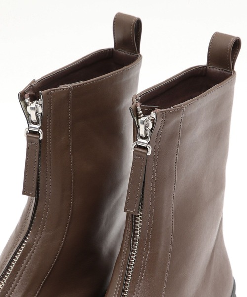 BAYFLOW(ベイフロー)の「フロントジップブーツ(ブーツ・レディース・ブラック/ベージュ・MEDIUM/LARGE)」の10枚目の写真