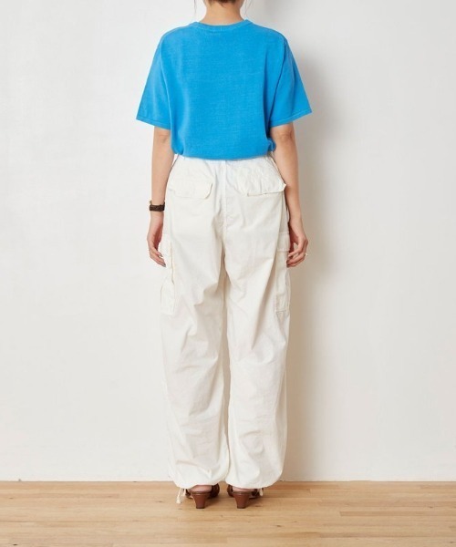 THE SHINZONE（ザ　シンゾーン）の「THE SHINZONE WIND OVER PANTS 22MMSPA06（カーゴパンツ・レディース・オフホワイト・36）」の7枚目の写真