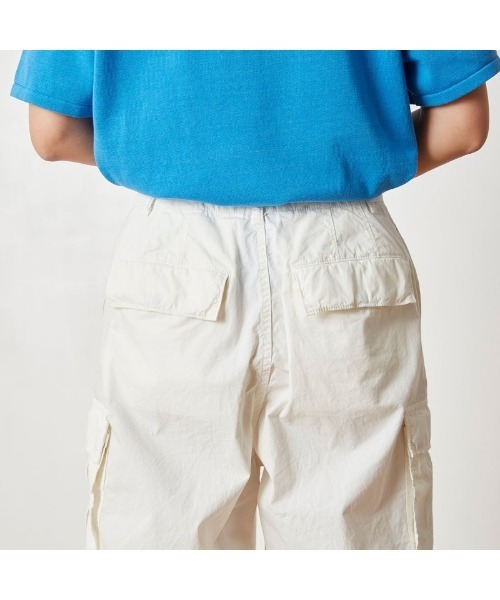THE SHINZONE（ザ　シンゾーン）の「THE SHINZONE WIND OVER PANTS 22MMSPA06（カーゴパンツ・レディース・オフホワイト・36）」の10枚目の写真