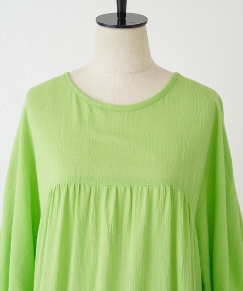 BEARDSLEY（ビアズリー）の「《FRIPIER》ボイルティアードワンピース（ワンピース・レディース・ブラック/オレンジ/グリーン・FREE）」の13枚目の写真