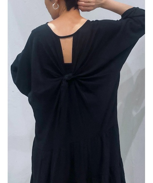 BEARDSLEY（ビアズリー）の「《FRIPIER》ボイルティアードワンピース（ワンピース・レディース・ブラック/オレンジ/グリーン・FREE）」の14枚目の写真