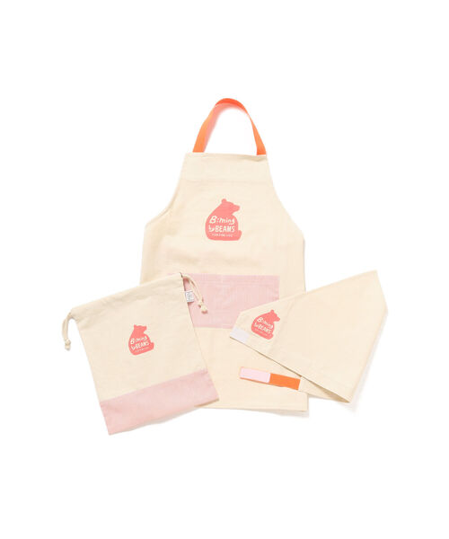 B:MING by BEAMS(ビーミングバイビームス)の「B:MING by BEAMS / エプロンセット(エプロン・キッズ・オリーブ/ホワイト系その他・FREE)」の11枚目の写真