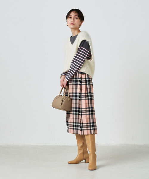 NOLLEY’S(ノーリーズ)の「【Le minor/ルミノア】別注カラーボーダーカットソー(Tシャツ/カットソー・レディース・ホワイト系その他4/グレー系その他3/ブルー系その他7・FREE)」の12枚目の写真