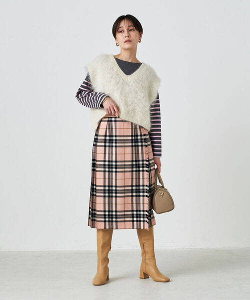 NOLLEY’S(ノーリーズ)の「【Le minor/ルミノア】別注カラーボーダーカットソー(Tシャツ/カットソー・レディース・ホワイト系その他4/グレー系その他3/ブルー系その他7・FREE)」の17枚目の写真