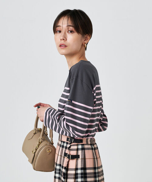 NOLLEY’S(ノーリーズ)の「【Le minor/ルミノア】別注カラーボーダーカットソー(Tシャツ/カットソー・レディース・ホワイト系その他4/グレー系その他3/ブルー系その他7・FREE)」の13枚目の写真