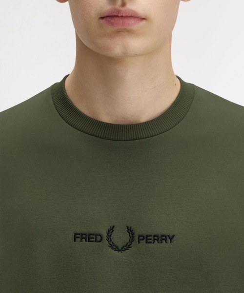 セール】Embroidered Sweatshirt／刺繍スウェットシャツ（スウェット