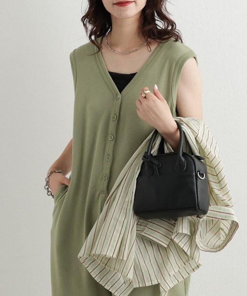 CIAOPANIC TYPY（チャオパニックティピー）の「2WAY裏毛オールインワン（つなぎ/オールインワン・レディース・ブラック/オリーブ/グレー系その他・ONE SIZE）」の14枚目の写真