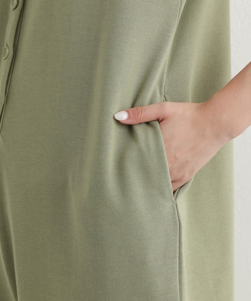 CIAOPANIC TYPY（チャオパニックティピー）の「2WAY裏毛オールインワン（つなぎ/オールインワン・レディース・ブラック/オリーブ/グレー系その他・ONE SIZE）」の15枚目の写真