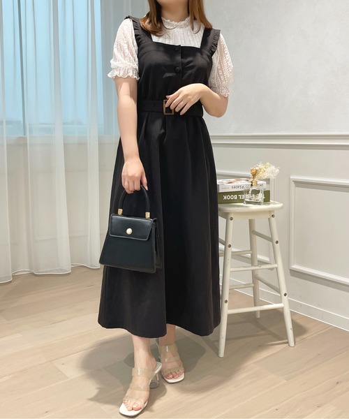 apres jour(アプレジュール)の「レースハイネックトップス【ZOZOTOWN限定アイテム】(シャツ/ブラウス・レディース・ブラック/オフホワイト・フリー/X-LARGE)」の9枚目の写真