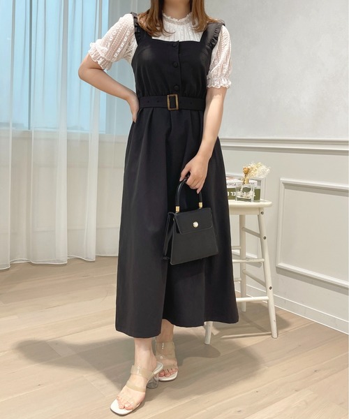 apres jour(アプレジュール)の「レースハイネックトップス【ZOZOTOWN限定アイテム】(シャツ/ブラウス・レディース・ブラック/オフホワイト・フリー/X-LARGE)」の11枚目の写真