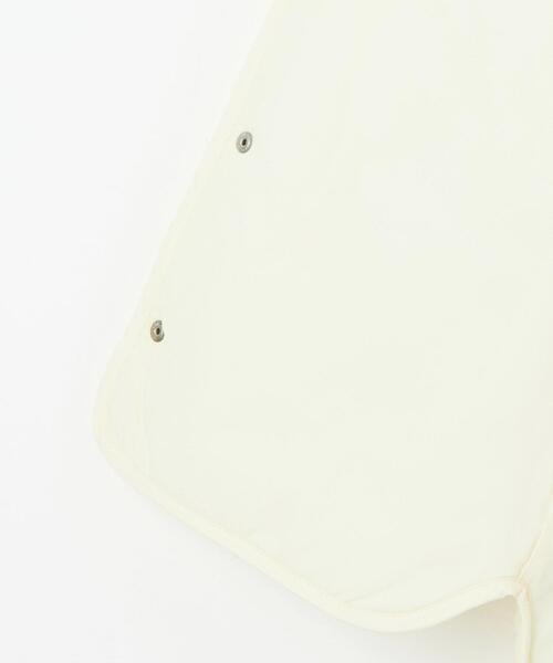 green label relaxing（グリーンレーベルリラクシング）の「TJ キルト×ボア セーラーカラー ブルゾン 100-130cm -撥水-（ブルゾン・キッズ・ブラック/ナチュラル・S130/XS110）」の14枚目の写真